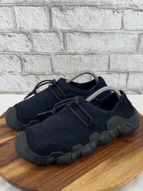 Keen Hypowser Crushback Mens 10 Black Slip On Sneaker Shoes 1029573